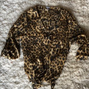 Leopard Blouse